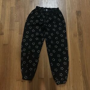 Star pajama pants